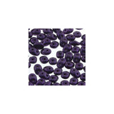 *Czech Miniduo Beads 8g Metallic Suede Purple