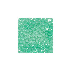 Czech Miniduo Beads 8g Turquoise Green
