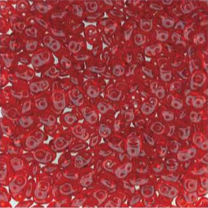 Tchèque Miniduo Perles 8g Rubis