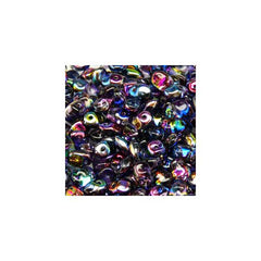 Czech Superuno Beads 22g Crystal Magic Blue Pink