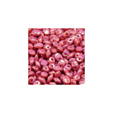 Czech Superuno Beads 22g Red Luster