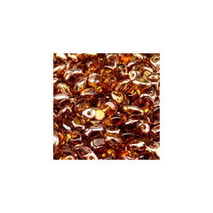 Czech Superuno Beads 22g Topaz Capri Gold
