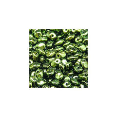 Czech Superuno Beads 22g Jet Red Luster