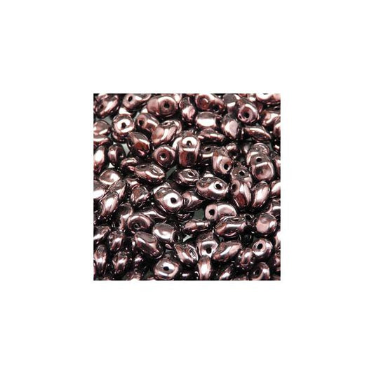 Perles tchèques Superuno 22g Jet Vega Lustre
