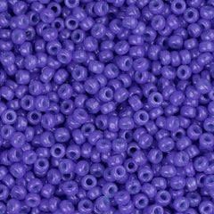 15/0 Miyuki Seed Beads #1486 Opaque Purple 22g