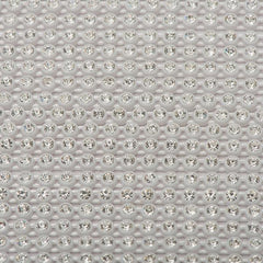 Plastic 2mm White Rhinestone Banding by the Yard