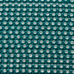 Plastic 2mm Turquoise Rhinestone Banding by the Yard