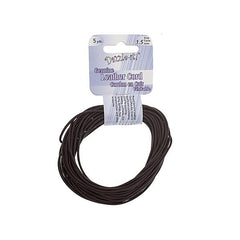 1.5mm Light Chocolate Leather Cord 5yd
