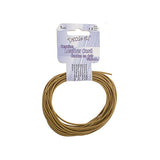 Cordon en cuir doré métallique de 1,5 mm 5 m