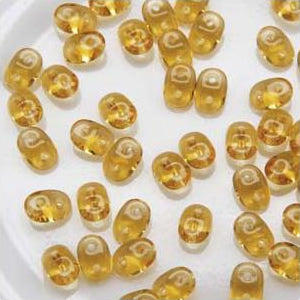 Tchèque Miniduo Perles 8g Topaze