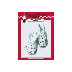 Pattern Child's Plains Style Moccasins