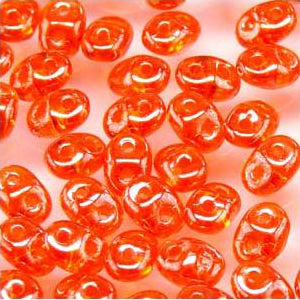 Tchèque Miniduo Perles 8g Lustre Jacinthe