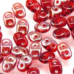 Tchèque Miniduo Perles 8g Ruby Celsian