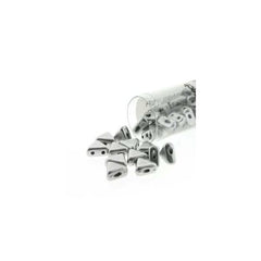 *6mm Kheops par Puca Beads 9g - Silver Aluminum Matte