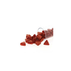 *6mm Kheops par Puca Beads 9g - Red Metallic Matte