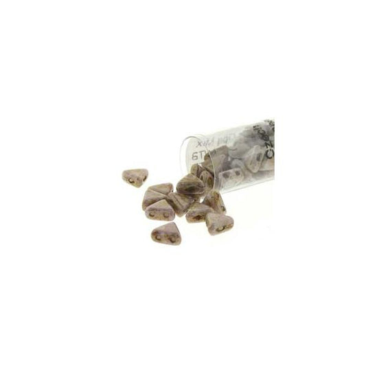 Perles Kheops par Puca 6mm 9g - Céramique Or Rose Op