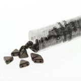 *6mm Kheops par Puca Beads 9g - Jet Copper