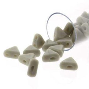 Perles Kheops par Puca 6mm 9g - Gris Opaque