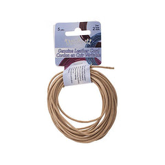 2mm Natural Leather Cord 5yd