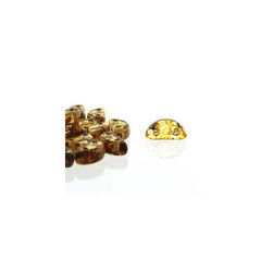 *Czech Half Moon Beads 50/strand - Crystal Picasso