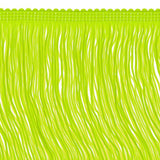 14 pouces Neon Yellow Chainette Fringe par la cour