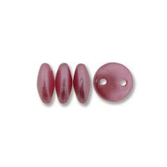 Czech Lentil Beads Pastel Pink 50/strand