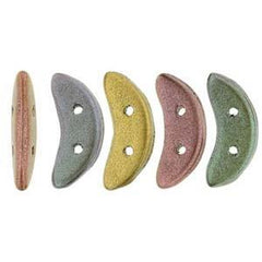 Crescent Beads Matte Metallic Bronze Iris 5g Vial