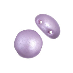 Czech Candy Beads 22/strand - Lilac Pearl Pastel