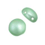 Czech Candy Beads 22/strand - Mint Pearl Pastel