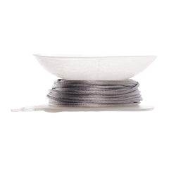 1.5mm Silver Rattail Cord 20yd