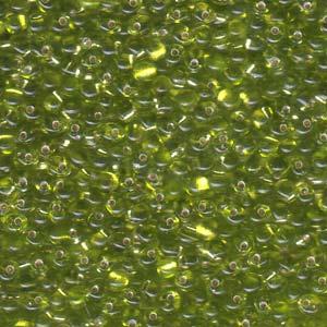 Chartreuse Miyuki Goutte Argentée 3.4mm 25g