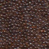 Goutte Miyuki 3.4mm Topaze Foncé Transparente 25g
