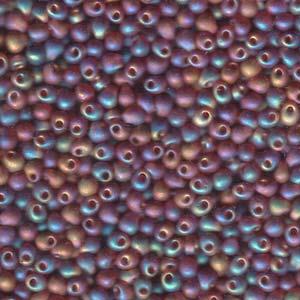 Goutte Miyuki 3.4mm Ambre Foncé Mat AB 25g