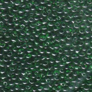 Goutte Miyuki 3.4mm Vert Transparent 25g