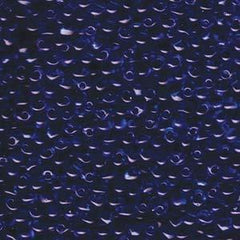 3.4mm Miyuki Drop Transparent Capri Blue 25g