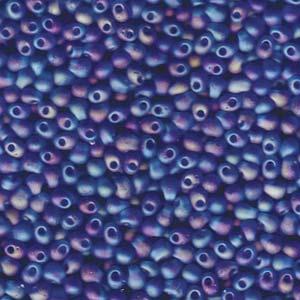 Goutte Miyuki 3.4mm Bleu Capri Mat AB 25g