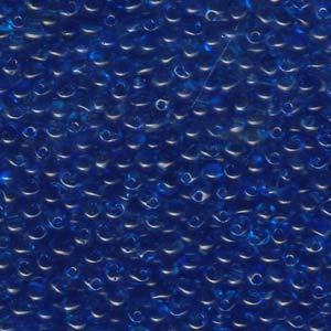Goutte Miyuki 3.4mm Bleu Transparent 25g