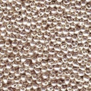 Goutte Miyuki 3.4mm Argent Galvanisé Métallisé 25g