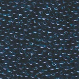 Goutte Miyuki 3.4mm Bleu Sarcelle Transparent 25g