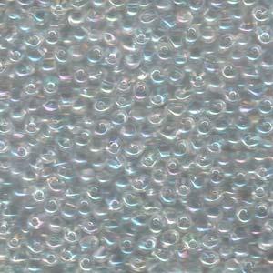Goutte Miyuki 3.4mm Cristal Transparent AB 25g