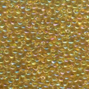 Goutte Miyuki 3.4mm Topaze Claire Transparente AB 25g