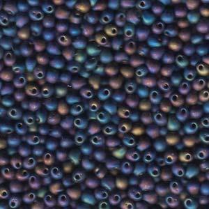 Goutte Miyuki 3.4mm Noir Mat AB 25g
