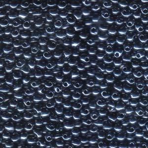 3.4mm Goutte Miyuki Métallique Gunmetal 25g