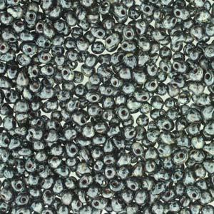 Goutte Miyuki 3.4mm Picasso Noir Fumé Mat 25g