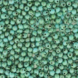 3.4mm Miyuki Drop Matte Picasso Seafoam Green 25g