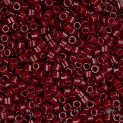 11/0 Delica Bead #0654 Opaque Cranberry Red 5.2g