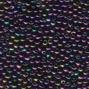 Goutte Miyuki 3.4mm Métallique Violet Iris 25g