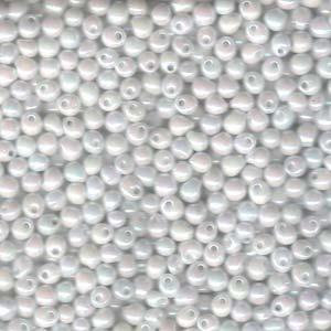 Goutte Miyuki 3.4mm Blanc Opaque AB 25g
