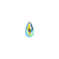 Turquoise AB 11x18mm Tear Drop Sew On Stone #9025-07 20/pk
