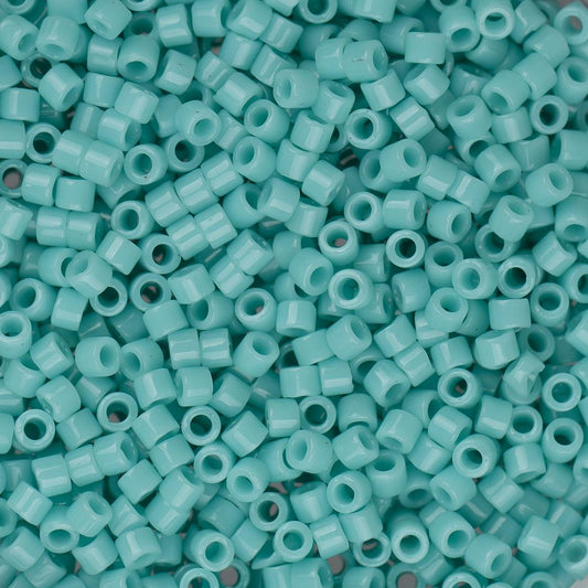 Perle Delica 11/0 #1136 Opale de mer turquoise opaque 5,2 g